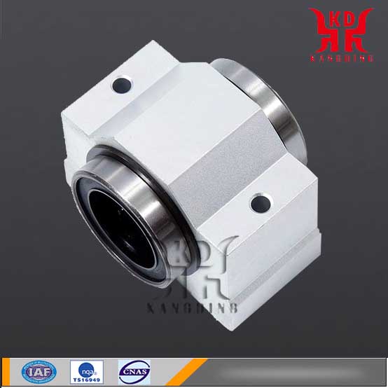 Machining the ball screw linear bearing box unit Machining the ball screw linear bearing box unit